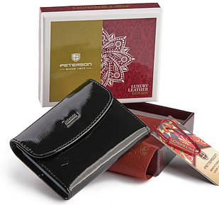 Візитниця шкіряна Peterson PTN PL-105-1080 чорний