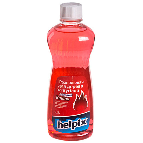 Розпалювач для вугля та дерева Helpix ГІЛОВИЙ вишня 0,5 л