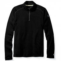 Футболка мужская с длинным рукавом Smartwool Merino 150 Baselayer 1/4 Zip L Черный