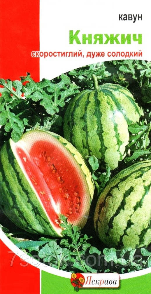 Насіння кавуна Княжич, ТМ Яскрава, 2г