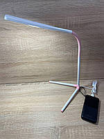 Настольная лампа светодиодная на гибкой прищепке BL-210 USB