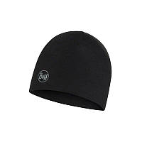 Шапка Buff Thermonet Hat solid black One Size Черный