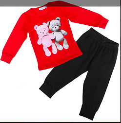 Піжама яскрава бавовняна для дівчинки, розміри152,164Якість!