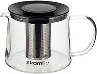 Заварник Kamille KM-0776L 1500 мл прозрачный c