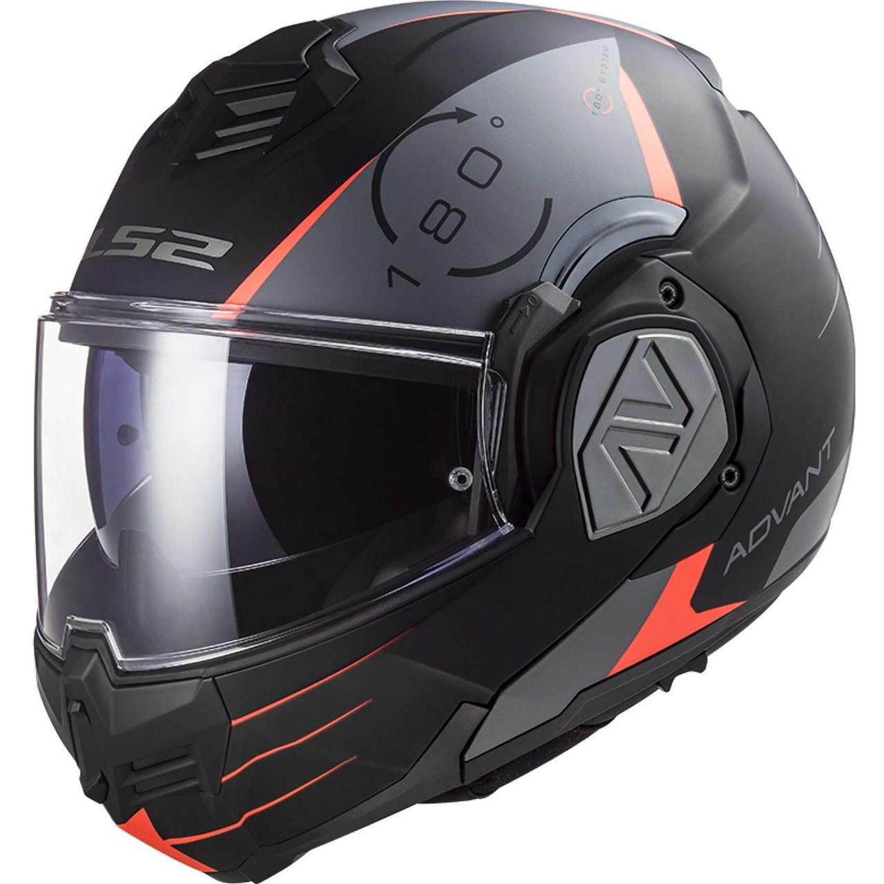 МОТОШОЛОМ МОДУЛЯР LS2 FF906 ADVANT CODEX КОЛІР MATT BLACK TITANIUM