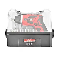 Шуруповерт HECHT 1241 акумуляторний 3,7 В, 4 Н.м, 230 об/хв, 52 біт, чемодан., фото 7