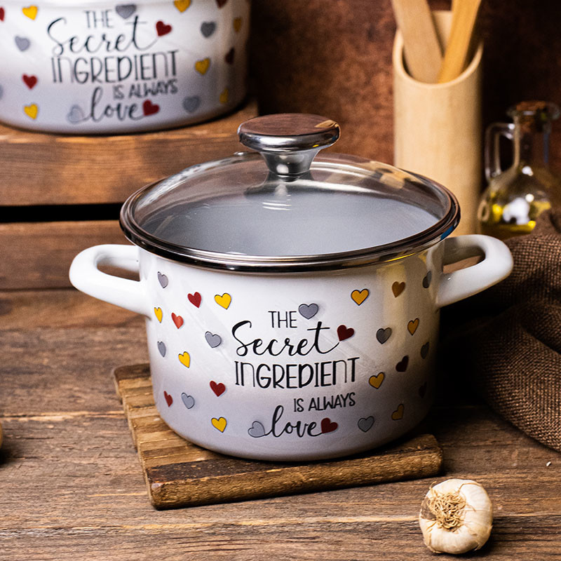 Каструля 1.9л зі скляною кришкою Secret  Ingredient Metalac 372921