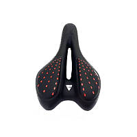 Седло для велосипеда спортивное Feel Fit ZD-020 280х160 мм Черный