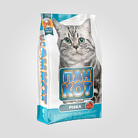 Сухой корм "Пан-Кот" - для кошек с рыбой, 10 кг