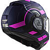 МОТОШОЛОМ МОДУЛЯР LS2 FF906 ADVANT VELUM КОЛІР MATT BLUE PINK FLUO, фото 5