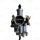 Карбюратор PZ30 на мотоцикл з прискорюючим насосом (підсос під трос), фото 4