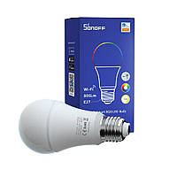 Лампа Умная с Wi-Fi SONOFF B05-B A60 RGB, E27 Белый