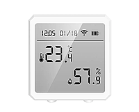 Беспроводной Wi-Fi датчик температуры и влажности Tuya Humidity Sensor mir-te 200, Белый