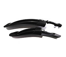 Переднє та заднє велосипедне крило 26" висувні