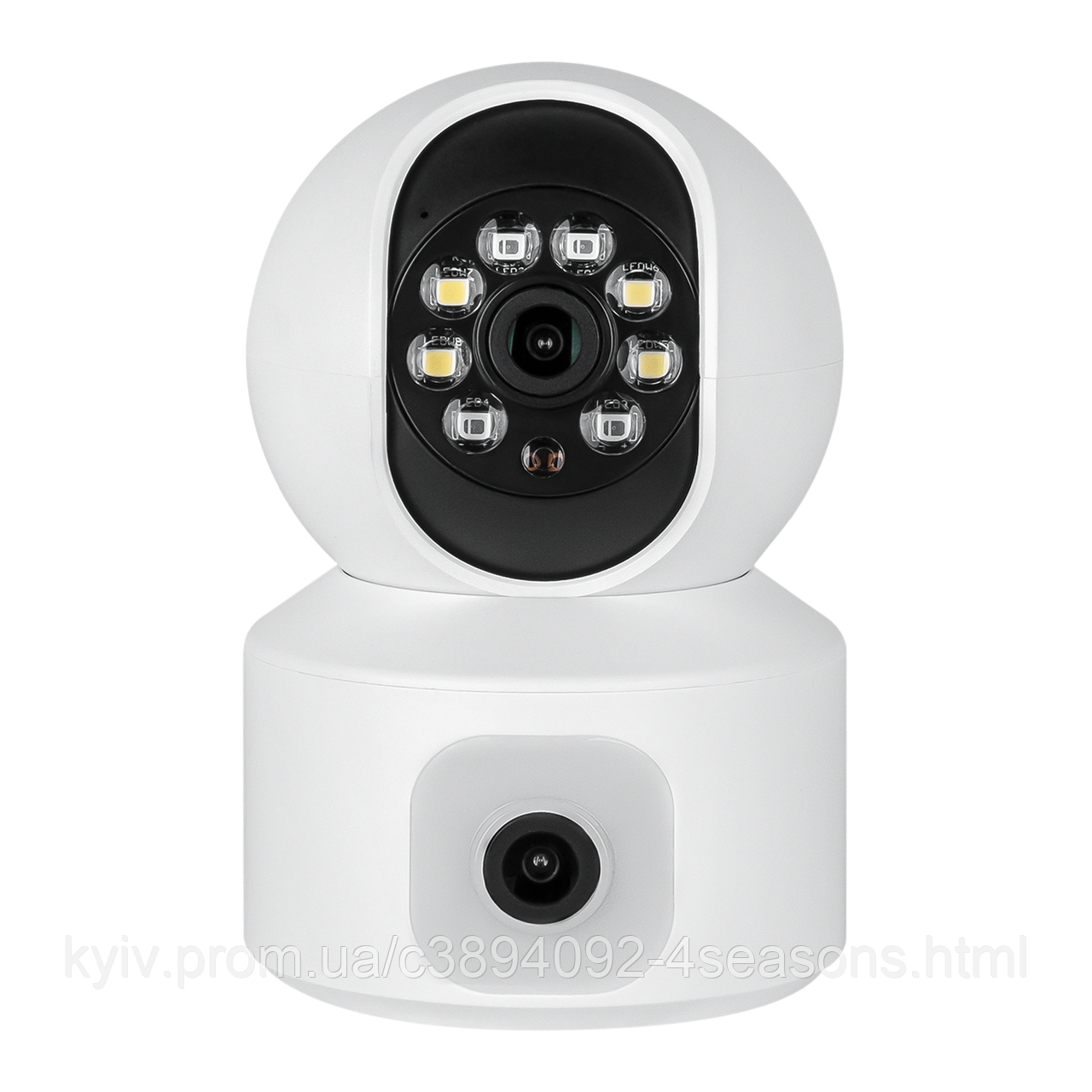 Бездротова поворотна камера два об'єктиви GV-186-GM-DIG40-10 PTZ 4MP (2MP + 2MP), фото 1