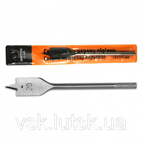 Свердло по дереву пір'яне 30х160 мм (21-009), фото 1