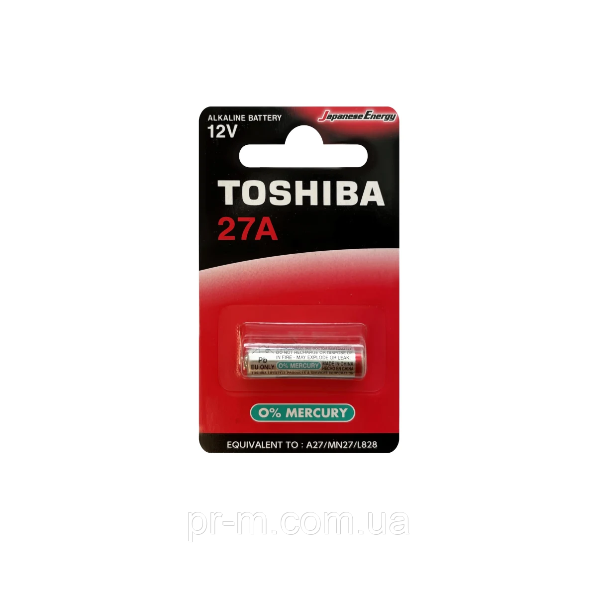 Батарейка TOSHIBA 27A