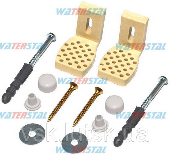 Кріплення унітазу до підлоги приховане бокове КР 780, фото 1