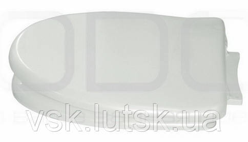 Сидіння ODA для унітазу «Універсал» з планкою, кріплення пластик TS 41, фото 1