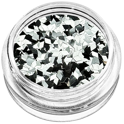 Ромби конфеті для декору срібло, фото 1