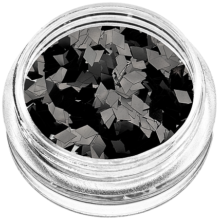 Ромби конфеті для декору чорні, фото 1