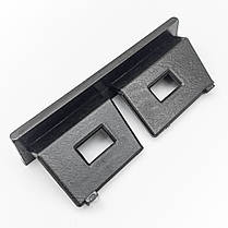 Емблема для решітки радіатора S-line AUDI (Ауді) - Чорний Хром 72 х 16 мм, фото 5