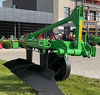 Плуг 2 по 25 см з кутозміном двокорпусний (висока стійка 55 см, посилена рама 100), фото 4