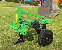 Плуг 2 по 25 см з кутозміном двокорпусний (висока стійка 55 см, посилена рама 100), фото 5