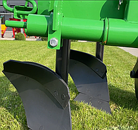 Плуг 2 по 25 см з кутозміном двокорпусний (висока стійка 55 см, посилена рама 100), фото 6