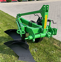 Плуг 2 по 25 см з кутозміном двокорпусний (висока стійка 55 см, посилена рама 100), фото 7