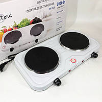 Портативна електрична електроплита Suntera DP-1925 2000 Вт, Переносна варильна плита PD-34