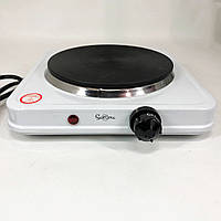 Плита переносна для дому Suntera SP-1930 белая, Мобільна електрична плита, Міні-плита для дому FD-28