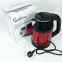 Электронный чайник Suntera EKB-326R красный, Бесшумный чайник, WT-934 Чайник електро