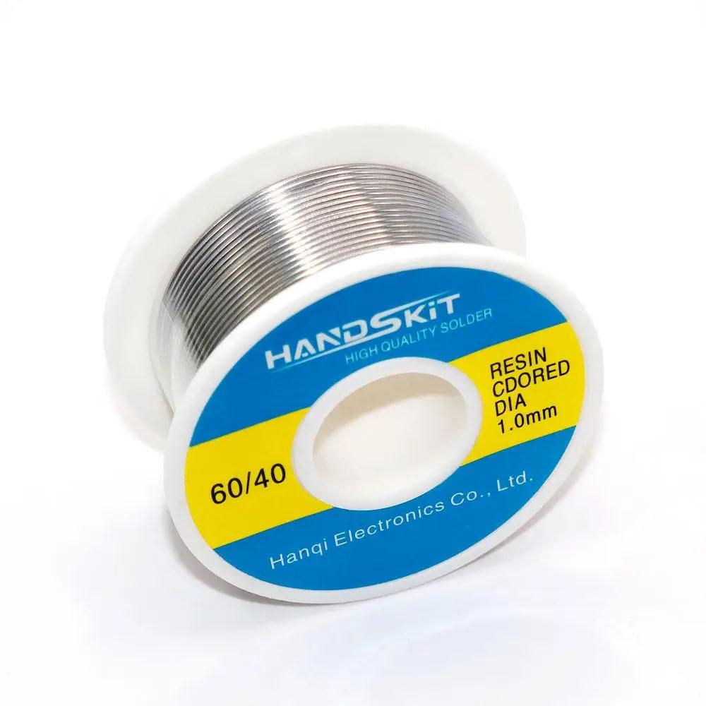 Припій Handskit ПОС-60 Sn60/Pb40 1 мм, флюс 2.0%, 50 г