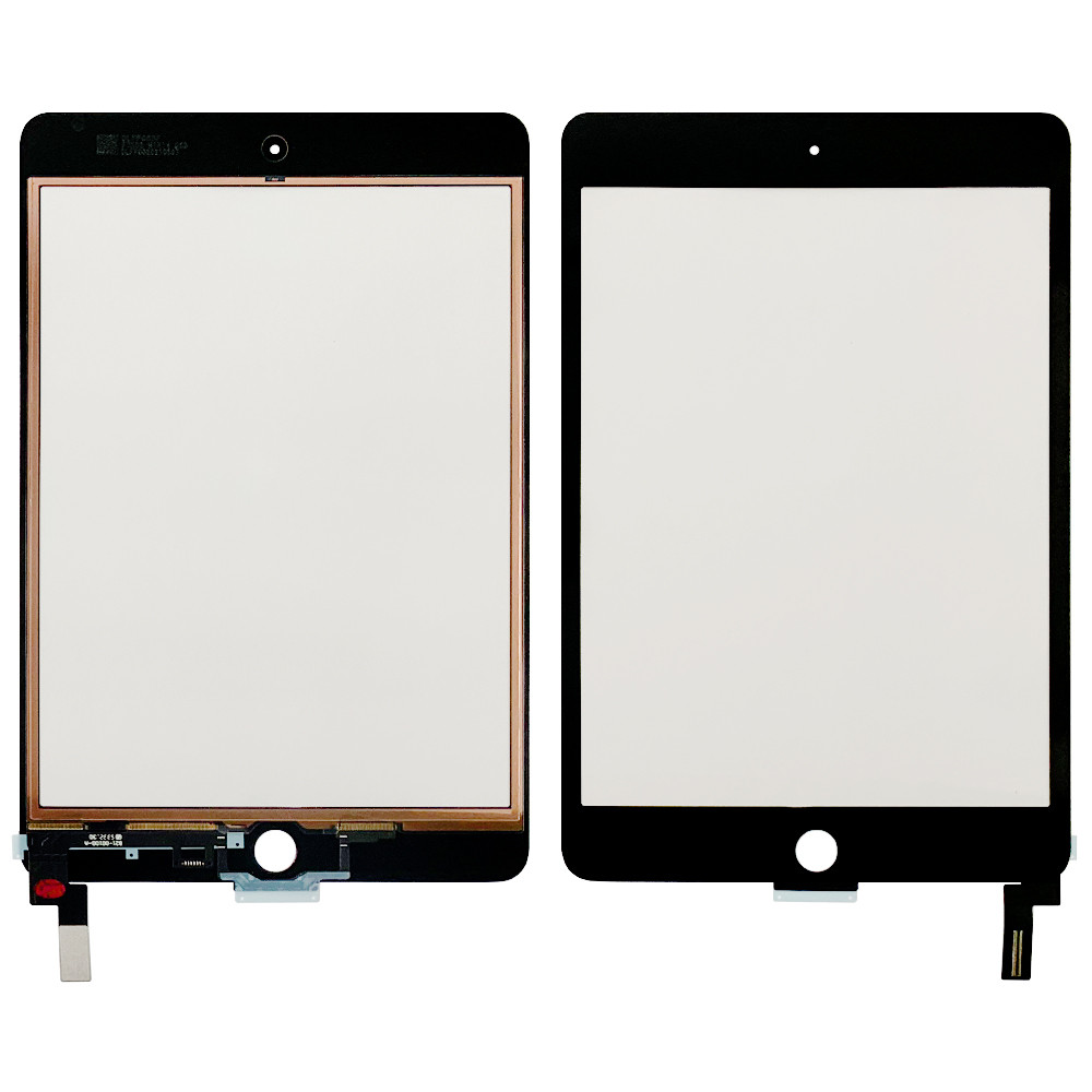 Тачскрин Apple iPad Mini 4 A1538 A1550 чорний OCA Pro з плівкою