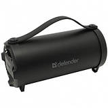 Портативна колонка 1.0 Defender G24 10W bluetooth TF USB AUX 1500мАч (Чорний), фото 4