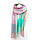 Кашеміровий палантин шарф у клітину із бахромою PASHMINA м'ятно-бузковий, фото 8