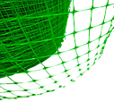 Пластикова сітка 12*14 пташка 1*50 метрів садова сітка, фото 9