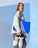 Жіночі кросівки Adidas Originals Forum 84 Low White Black Білі з чорним Взуття Адідас Форум шкіра замш демісезон, фото 6
