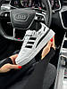 Жіночі кросівки Adidas Originals Forum 84 Low White Black Білі з чорним Взуття Адідас Форум шкіра замш демісезон, фото 8