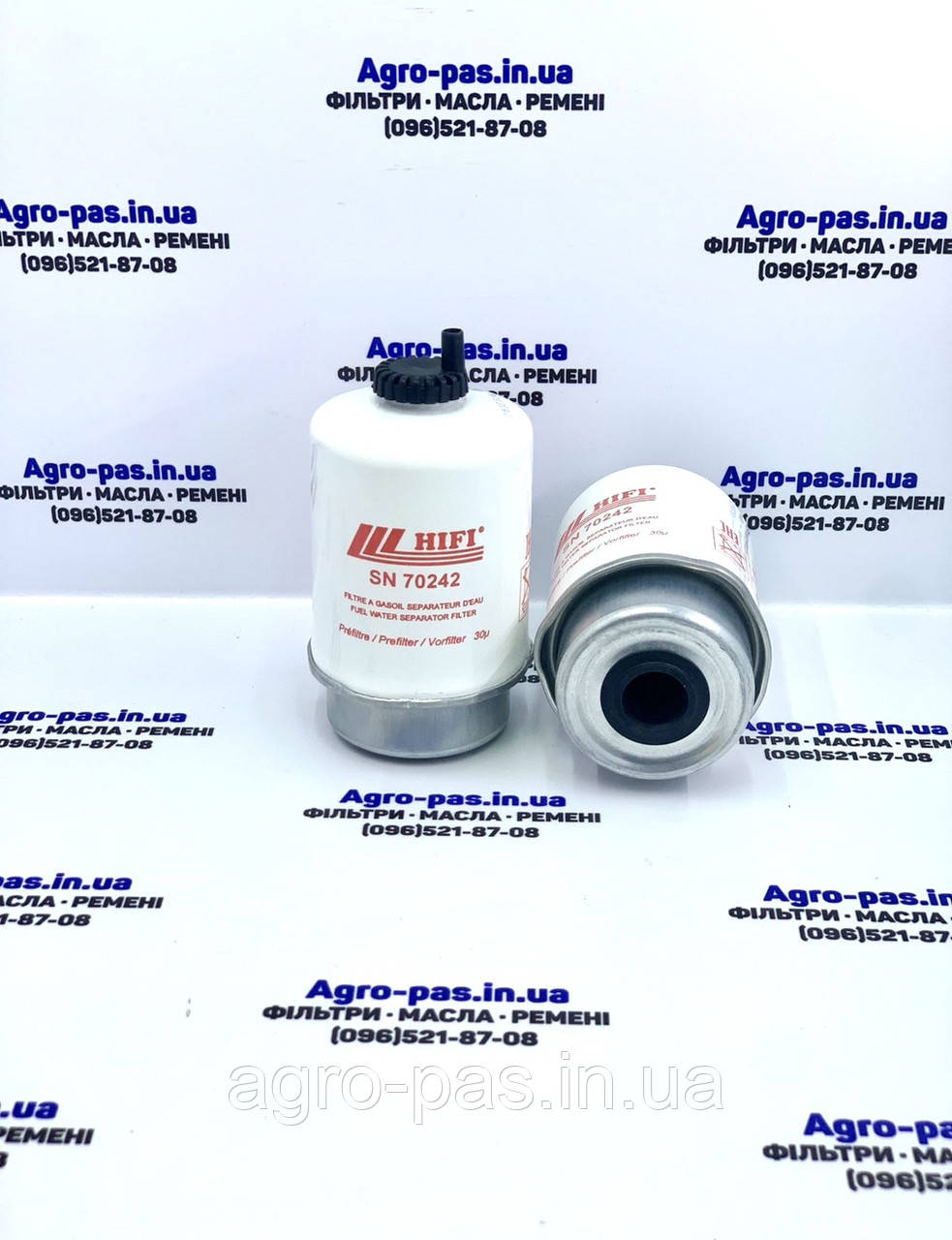 Фільтр паливний JCB 32/925915, 32/925914, WK8169, P551434, 320/A7124, SN70242, 32/925915, 32/925705,32/925975, фото 1