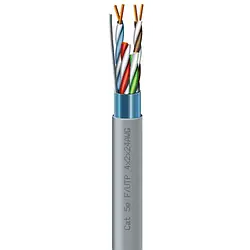 Cat. 5e F/UTP 4х2х24 AWG (7091000) бухта 305м. Кабель вита пара ЗЗКМ (FTP мідь внут)