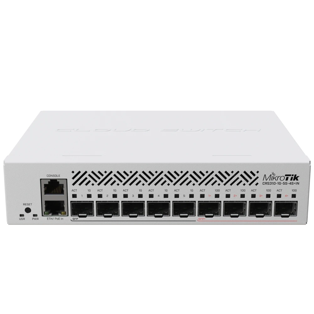 MikroTik CRS310-1G-5S-4S+IN 10G SFP+