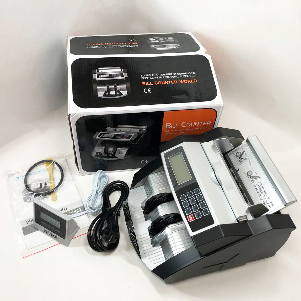 Рахункова машинка uah Multi-Currency Counter 2040v, Лічильна машинка для CR-736 грошей мультивалютна