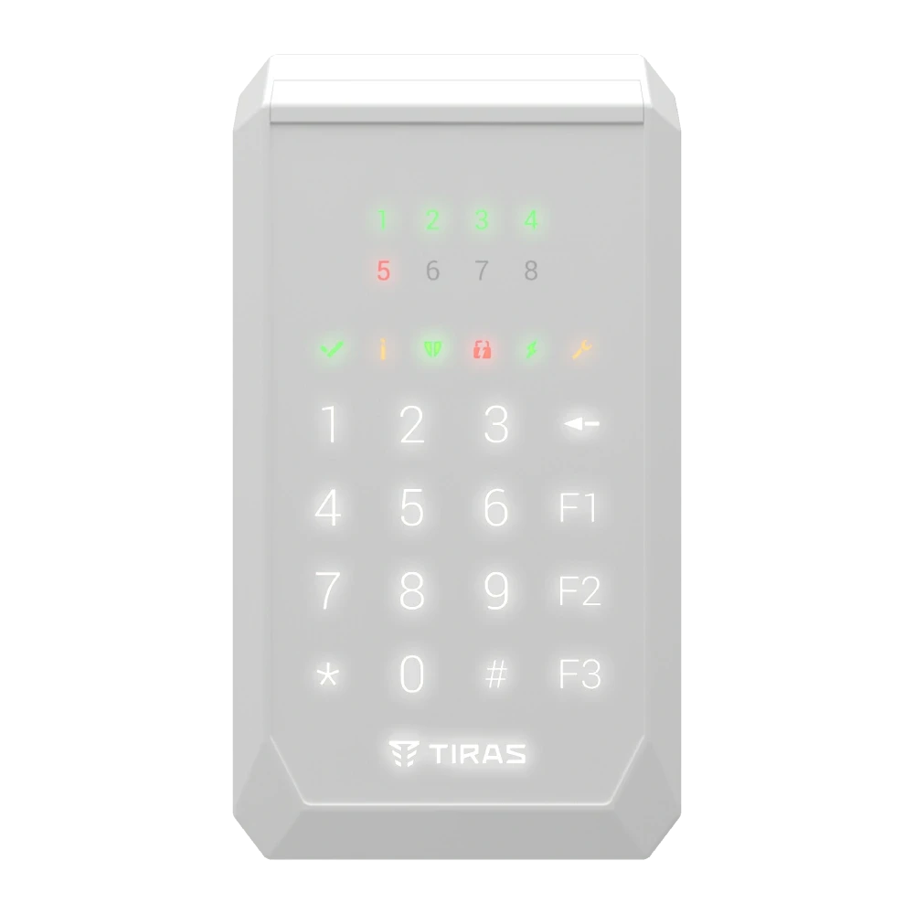 Tiras K-PAD8 (white) Клавіатура