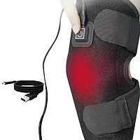 Электрический массажер-грелка на колено или локоть 2в1