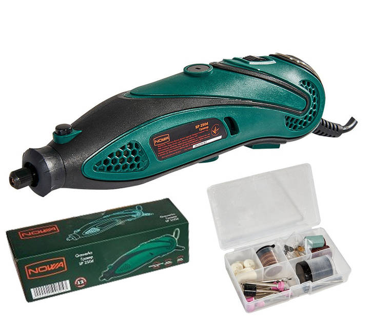 Гравер Nowa SP 250D, 250 Вт + 104 насадки: продажа, цена в Львове