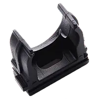 APRO Клипса для гофры 16 мм черная (пач. 100 шт.)