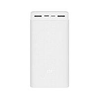 Зовнішній акумулятор Xiaomi Mi Power Bank 3 30000mAh 24W Fast Charge PB3018ZM White inc