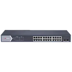 Hikvision DS-3E1526P-SI Керований 24-портовий гігабітний PoE